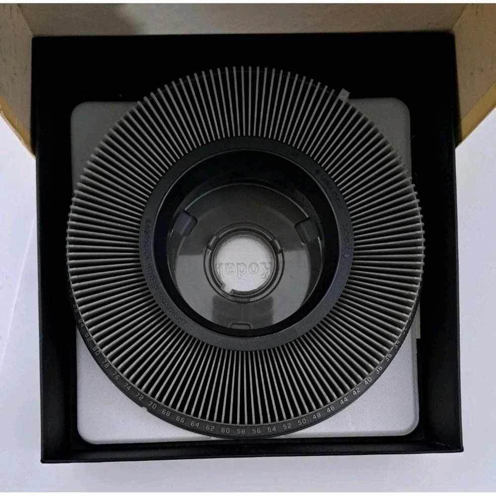 Kodak Carousel Transvue 140 Slide Tray for 35mm Projector Vintage Black